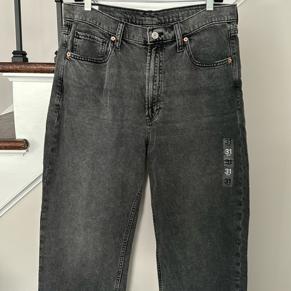 New GAP 90’s Loose High Rise gray jeans size 12/31 unworn